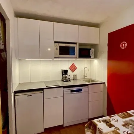 Cosy 5 Pers à Plagne Soleil Avec Wifi - Fr-1-351-68 Apartamento